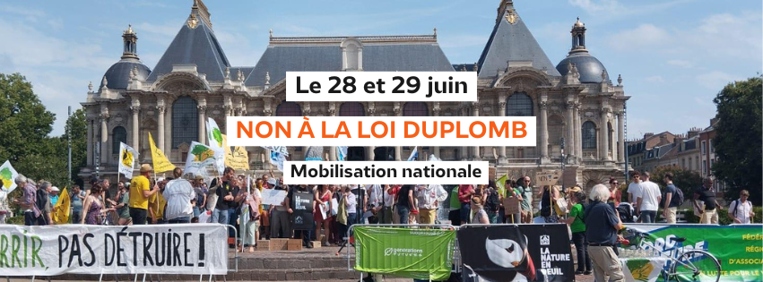 Manifestion contre la loi Duplomb